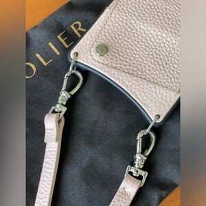 Bandolier iPhone 11 Emma Pebble Leather Crossbody